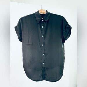 Jon & Anna Black Casual Button Down Shirt